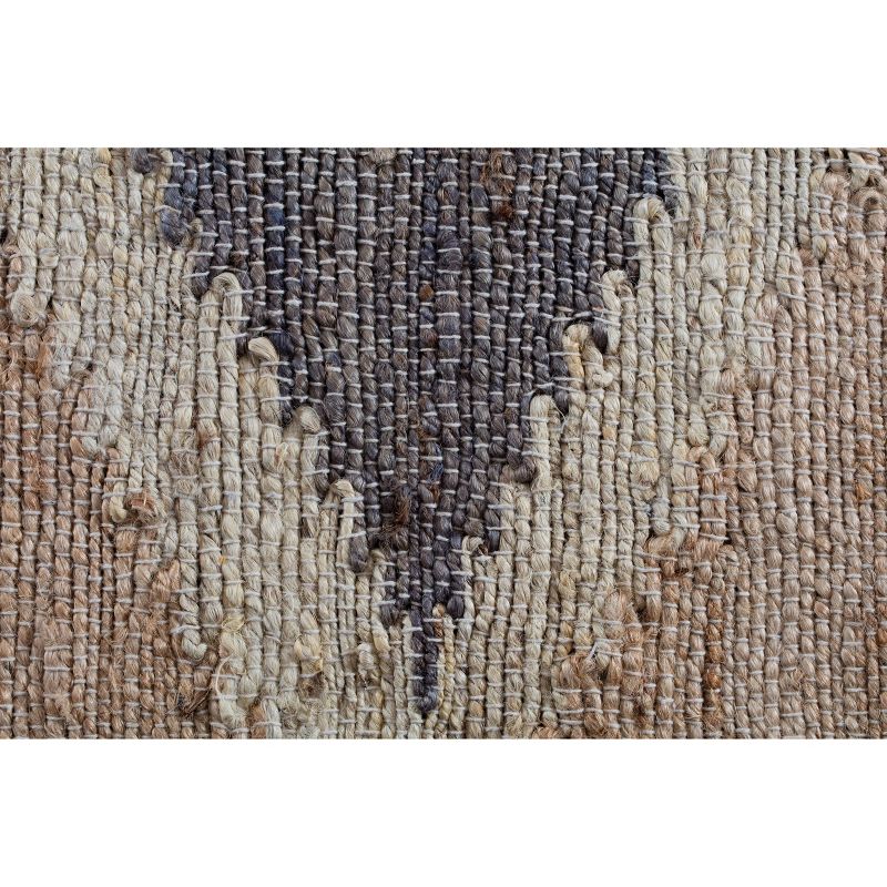 Mountains of the Moon Jute Area Rug Natural/Ivory/Gray - Anji Mountain, 4 of 10