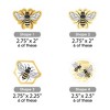Big Dot of Happiness Little Bumblebee - DIY Shaped Bee Baby Shower or Birthday Party Cut-Outs - 24 Count - 2 of 4