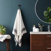 Traditional Crinkle Border Towel White - Threshold™ - 2 of 4