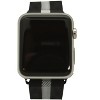 Olivia Pratt Black And White Printed Mesh Apple Watch Band 38mm - 2 of 4