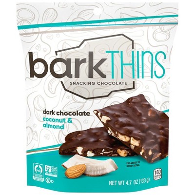 BarkThins Dark Chocolate Coconut Almond 4.7 OZ