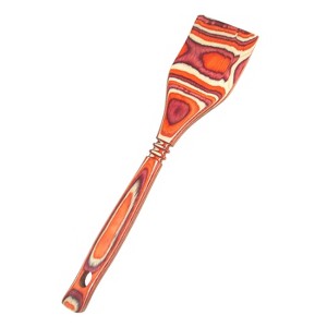Island Bamboo Pakkawood 12-Inch Spatula, Red - 1 of 1