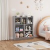 Whizmax White 3-Tier Kids Bookshelf and Bookcase, Toy Storage Cabinet for Storage Books and Toys, Multi Shelf for KId's Bedroom, Playroom - 3 of 4