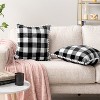 PAVILIA Set of 2 Pom Pom Throw Pillow Covers, Decorative Pompom Fringe Square Cushion Cases for Couch Sofa Bed - 2 of 4