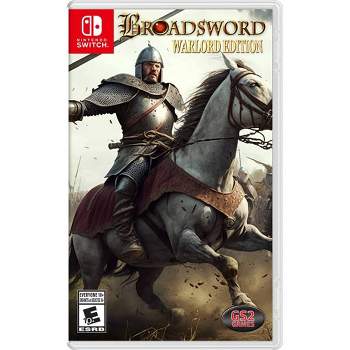 Broadsword:Warlord Edition - Nintendo Switch: Tactical Strategy, Medieval Battles, 1-2 Player Local Multiplayer