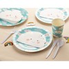 Blue Panda Blue Panda Party Supplies, White Cloud Shape Napkins - 2 of 4
