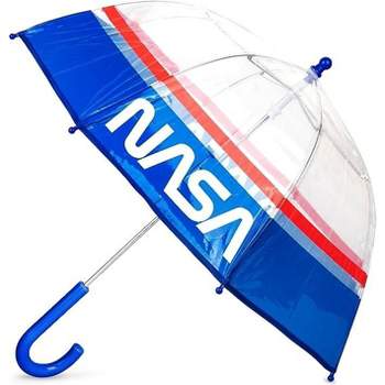 NASA Kids Clear Bubble Umbrella- Ages 3-10