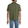 Lands' End Men's Short Sleeve Textured Cable Camp Collar Button Through Shirt - 2 of 4