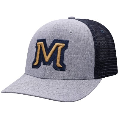 NCAA Montana State Bobcats Men's Gray Chambray with Hard Mesh Snapback Hat