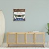 Stupell Industries Rustic Lake Welcome Canoe Sign, 24" x 24" - 2 of 4