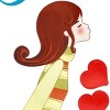 Slickblue Fall in Love Vinyl Wall Stickers – Romantic Design for Living Room & Bedroom, Easy Apply (13x23.5") - 3 of 3