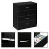 KTMBDW 4 Drawer Dresser for Bedroom, Black - 3 of 4