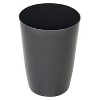 LunaLulinlk Gray Small Trash Can with Open Top for Tight Spaces - 1.58 Gallon Capacity - 2 of 4
