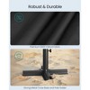 Umbrella Base, Round/Square Patio Umbrella Stand, Sand Fillable Bag 66/88 lb, for 5-10 ft Umbrellas, Heavy-Duty, Black - 3 of 4