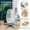 FDW Hanging Hammock Stands Solid Steel Heavy Duty Stand Only Construction for Hanging Hammock,（Stand Only） - 3 of 4