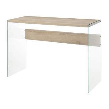 Vologne Traditional Wood French Baxton Target White Table Studio Console : 