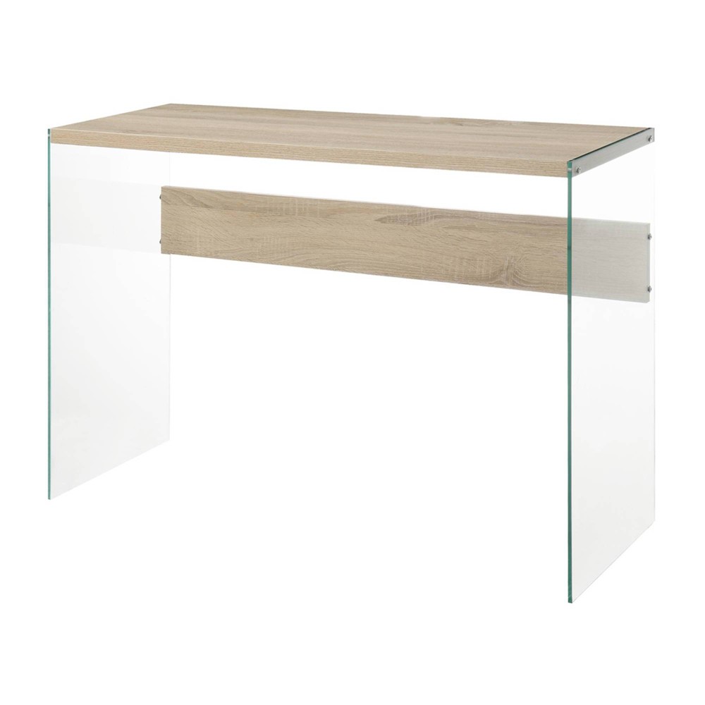 Photos - Coffee Table SoHo Console Table Weathered White - Breighton Home