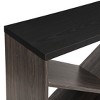 PAGED 3-Tier Console Table Narrow Entryway Table with Spacious Table Top for Living Room, Entrance - 3 of 4
