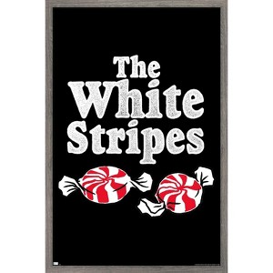 Trends International The White Stripes - Candy Framed Wall Poster Prints - 1 of 4