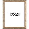 PosterPalooza | 17x21 Modern Bamboo Picture Frame, UV Acrylic, 5 Finishes - 2 of 4