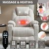 KTMBDW Power Lift Recliner Chair Electric Lift Recliner for Elderly Lift Recliner Chair with Cup Holders USB Type-C Ports for Living Room - 3 of 4