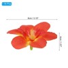Unique Bargains Silk Cloth Realistic Look Artificial Flower 16 Pcs - 2 of 4