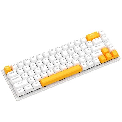 Mechanical keyboard USB Colorful Keyboards 68keys gaming pc Computer key board Backlit mini teclado Musical keyborad nergonomic