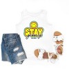 The Juniper Shop SmileyWorld Stay Groovy Youth Tank Top - 2 of 4