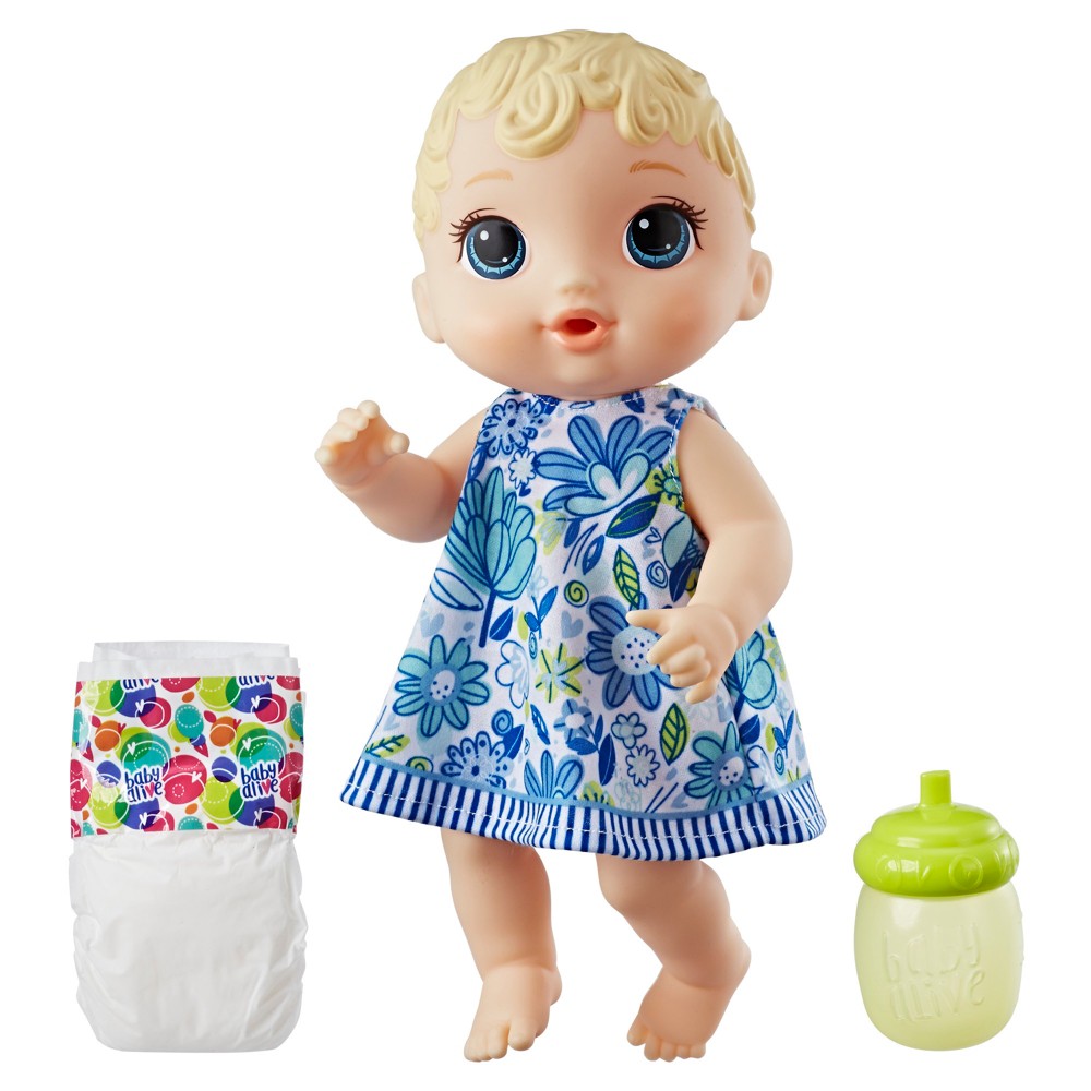 UPC 630509626694 product image for Baby Alive Lil' Sips Blonde Hair Baby Doll | upcitemdb.com