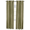 GoodGram Ombre Crushed Satin Sheer Single Window Curtains & Valances - 3 of 4