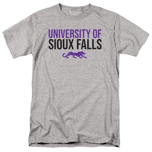 Men's University of Sioux Falls Official Stacked T-Shirt - 1 of 4