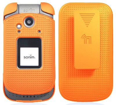 Nakedcellphone Combo for Sonim XP3 (XP3800) - Case and Belt Clip Holster