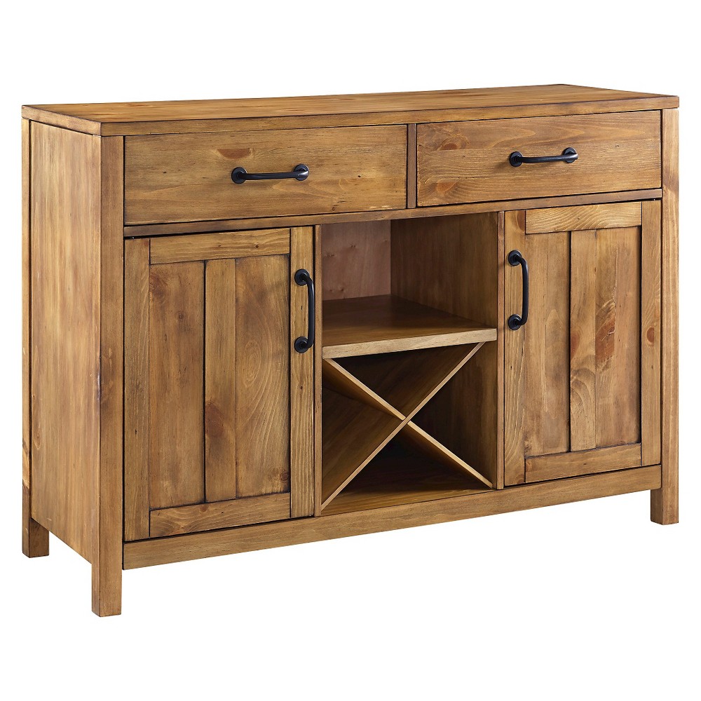 Photos - Storage Сabinet Crosley Roots Buffet - Natural  