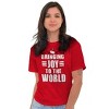 Christmas Bringing Joy to the World Graphic T Shirt Men or Women Brisco Brands - 4 of 4