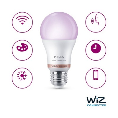 Philips 60W Multi-Color Smart LED Light Bulb with Wi-Fi