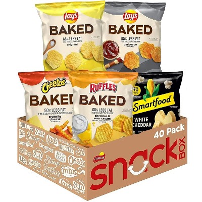 Frito Lay Baked & Popped Mix Variety Pack (Pack of 40)