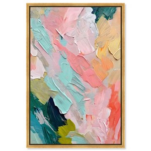 Art Remedy Pastel Layers Pastel Wall Art  Framed - 1 of 4