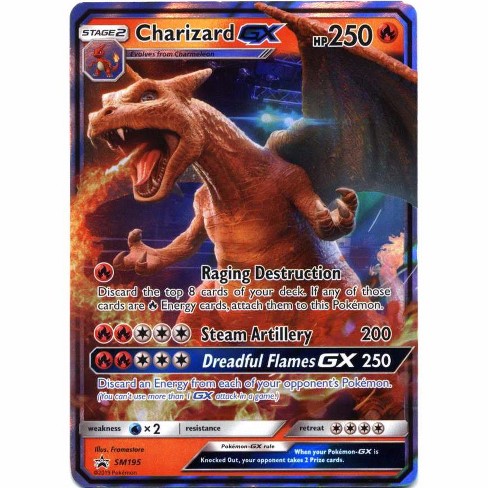 Pokemon Sun And Moon Detective Pikachu Promo Ultra Rare Holo Charizard Gx Sm195