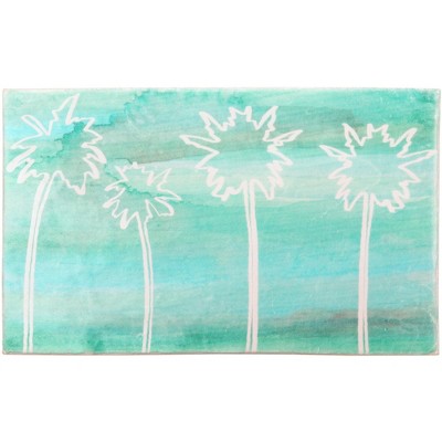 Cozy Living Miami Beach Doormat – Vibrant, Durable Entry Rug for a Fun & Tropical Welcome to Your Home or Patio, 21"X33"