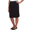Alfred Dunner Womens Petite Classic Stretch Waist Skirt - 3 of 4