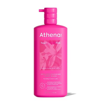 Athena Club Skin Replenishing Body Wash - Super Pink - 18 fl oz