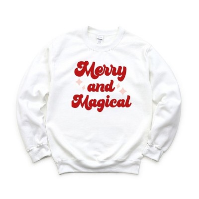 Simply Sage Market Women's Graphic Sweatshirt Merry and Magical
