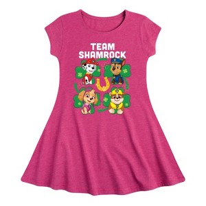 Girls' - Nickelodeon - Paw Patrol Fit & Flair Cap Sleeve Dress - 1 of 2