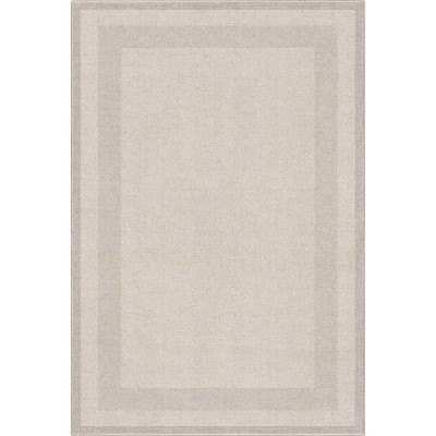 Well Woven Apollo Flatwoven Solid Color Plain Border Flatweave Area Rug