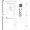 Woodstock Wind Chimes Signature Collection  Victorian Garden Chime  Rusted Steel Wind Chime - 3 of 4