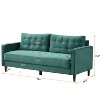 CAVINAS 74" Modern Sofa with Armrests for Living Room,2-Seater Upholstered Couch,High Resilience Love Seat Sofa,Solid Wood Frame Comfy Couch - 3 of 4