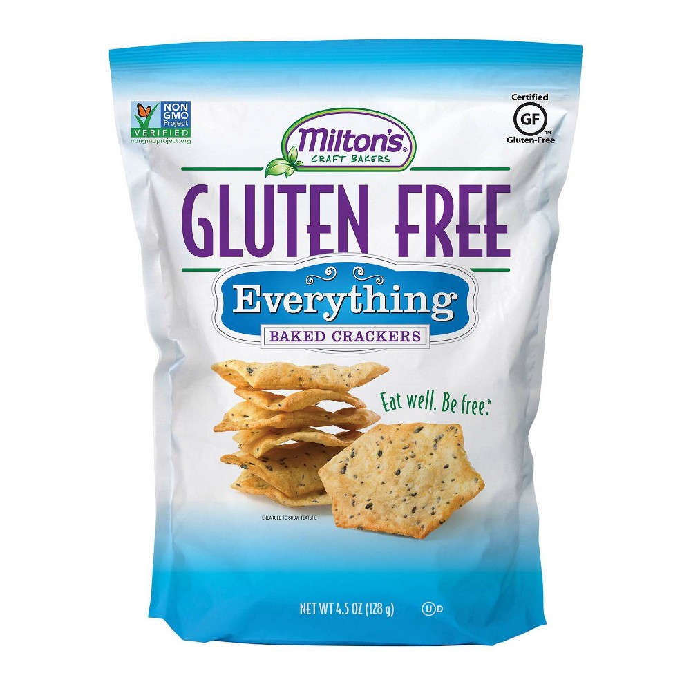UPC 606541803010 product image for Milton's Gluten Free Everything Flavored Baked Crackers - 4.5oz | upcitemdb.com