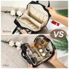 Unique Bargains Handhold Portable Large Capacity Makeup Bag - 2 of 4