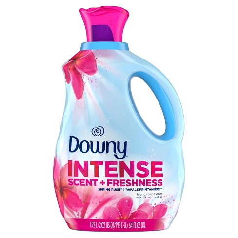Downy Intense Scent Freshness Spring Rush Scent Boosting Liquid Fabric Softener 64 Fl Oz Target