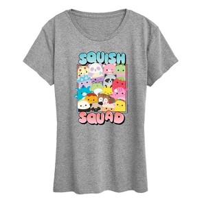 Women's - Squishmallows - Squish Squad Short Sleeve Graphic T-Shirt - 1 of 4